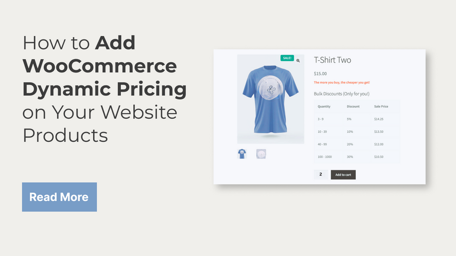 How to Add WooCommerce Dynamic Pricing on Your Website Products