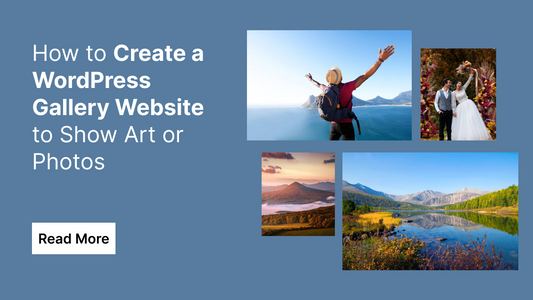 Create a WordPress Gallery Website
