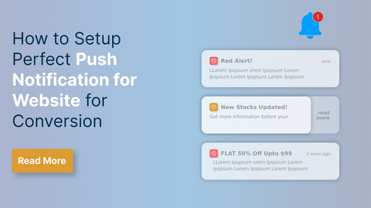 How to Setup Perfect Push Notification for Website for Conversion