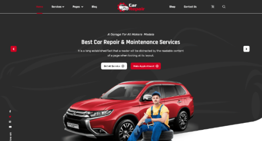 Car Repair Wordpress Theme