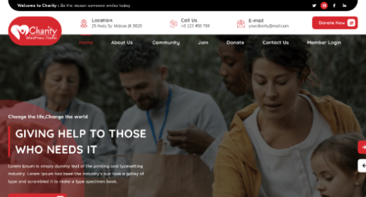 Non Profit Wordpress Theme