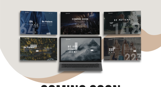 Coming Soon Wordpress Theme