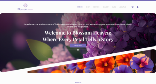Flowers WordPress Theme