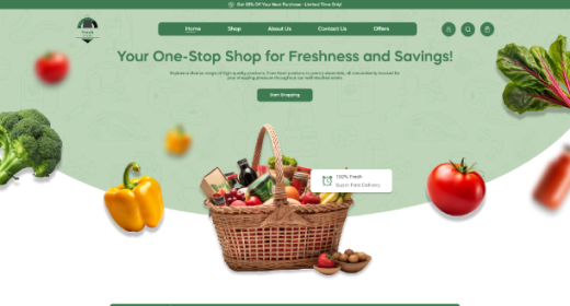 Supermarket WordPress Theme