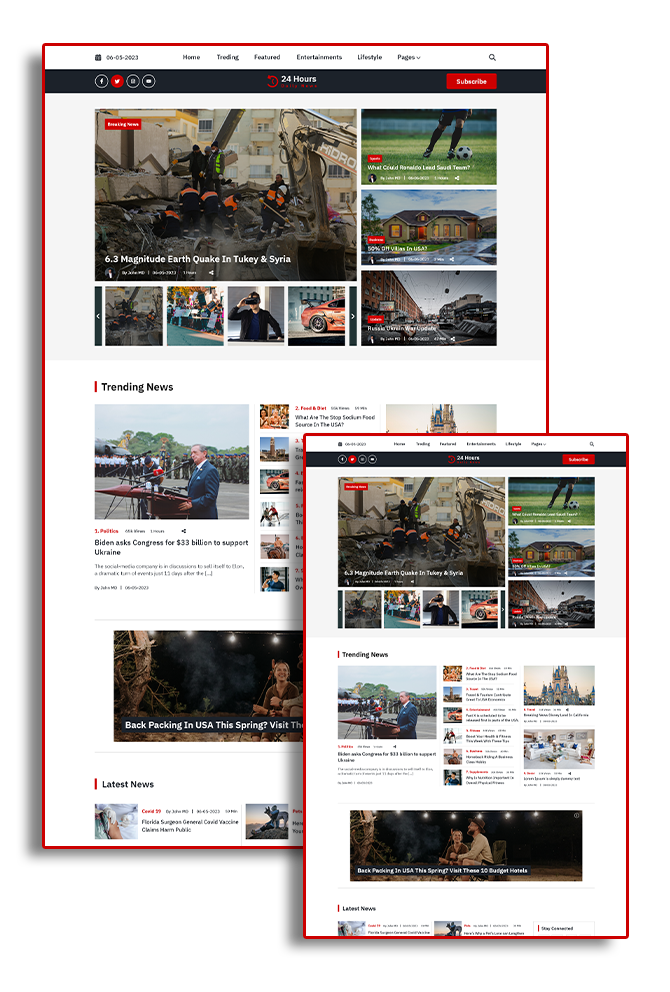 Free News WordPress Theme