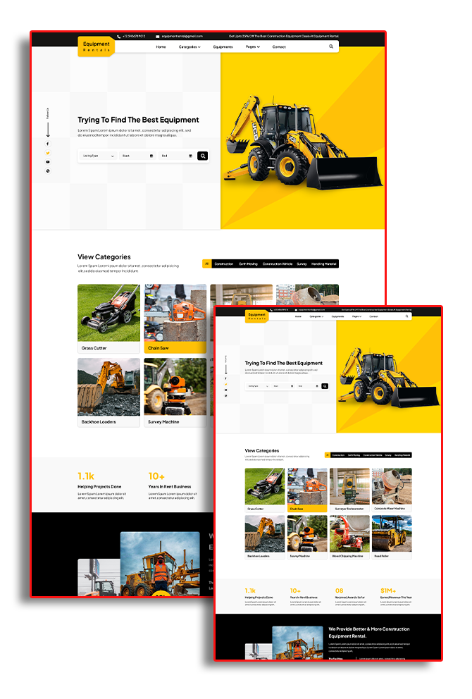 Free Rental WordPress Theme