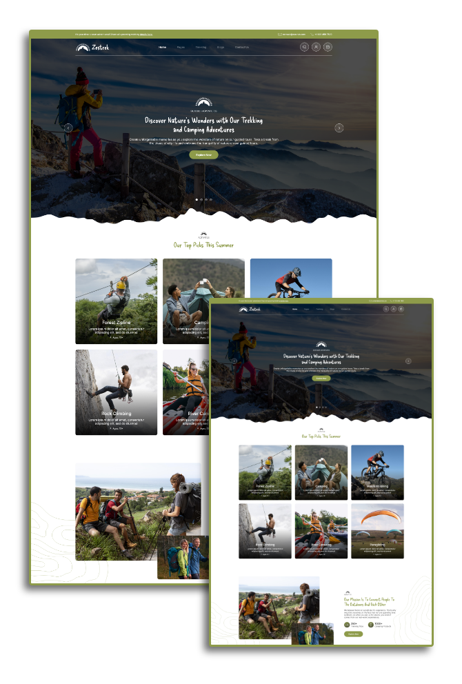 Free Travel WordPress Theme