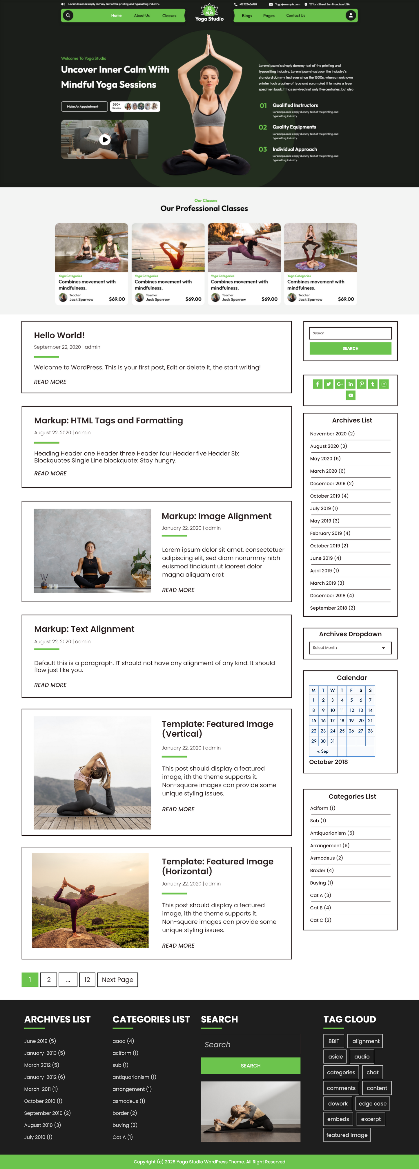 Yoga Center