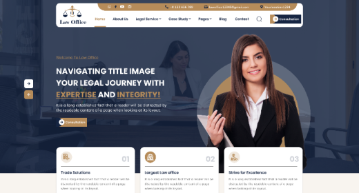 Law Office WordPress Theme