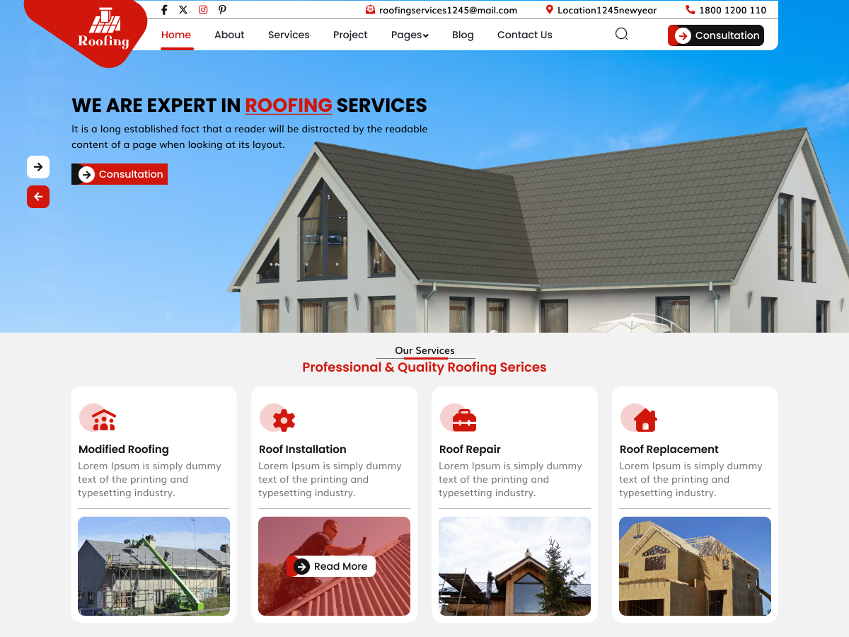 Roofing Specialist Icon