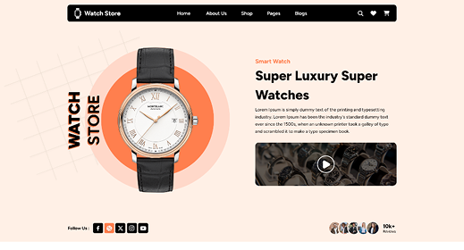 Watch Store WordPress Theme
