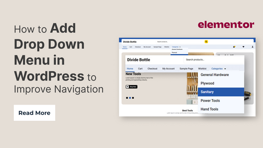 How to Add Drop Down Menu in WordPress to Improve Navigation