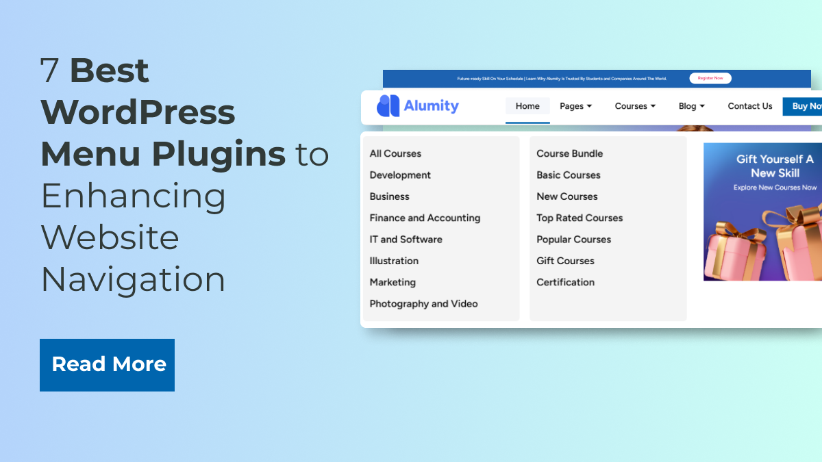 7 Best WordPress Menu Plugins to Enhancing Website Navigation