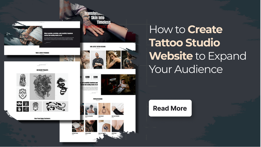 How to Create Tattoo Studio Website to Expand Your Audience