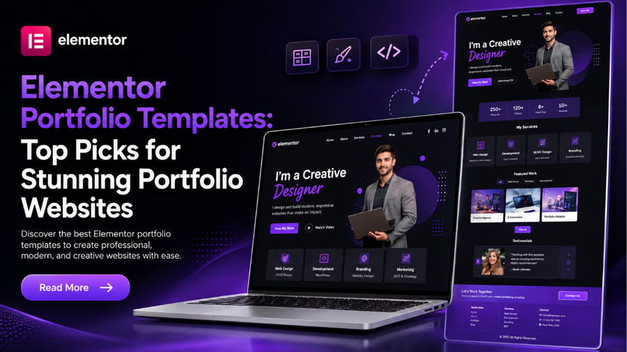 Elementor Portfolio Templates