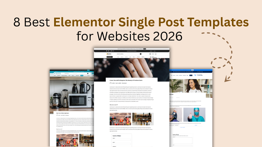 Elementor Single Post Templates