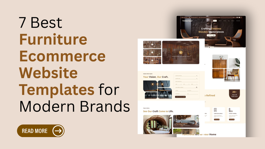 Furniture Ecommerce Website Templates