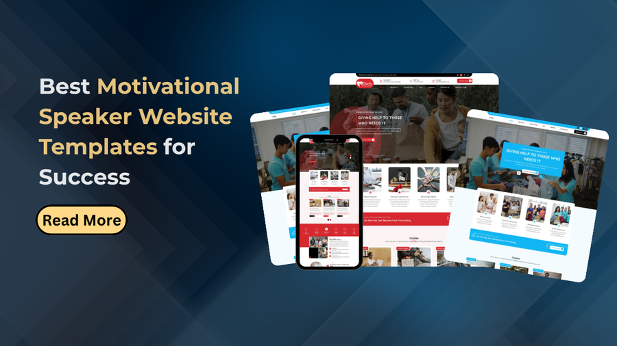 Motivational Speaker Website Templates