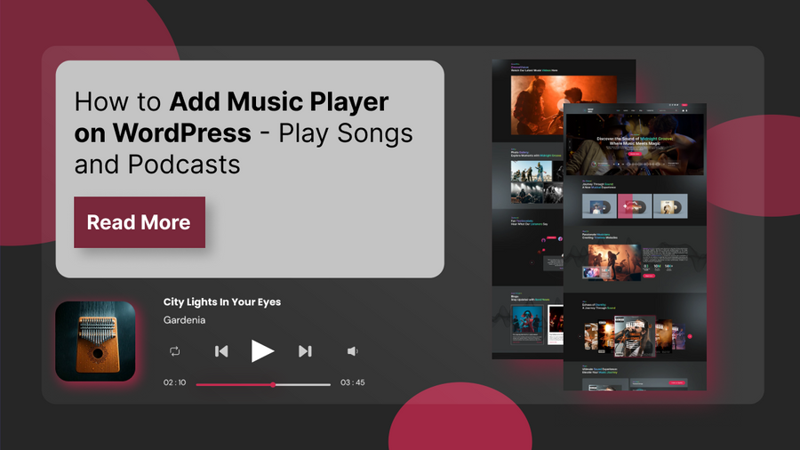 How to Add Music Player on WordPress - Play Songs and Podcasts
