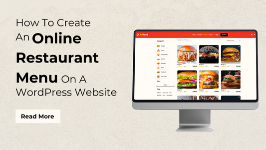 How To Create An Online Restaurant Menu On A WordPress Website