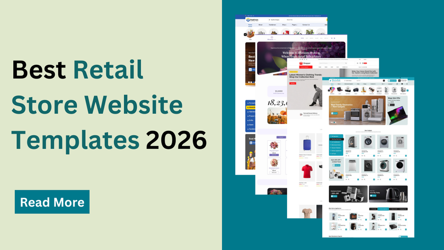  Retail Store Website Templates