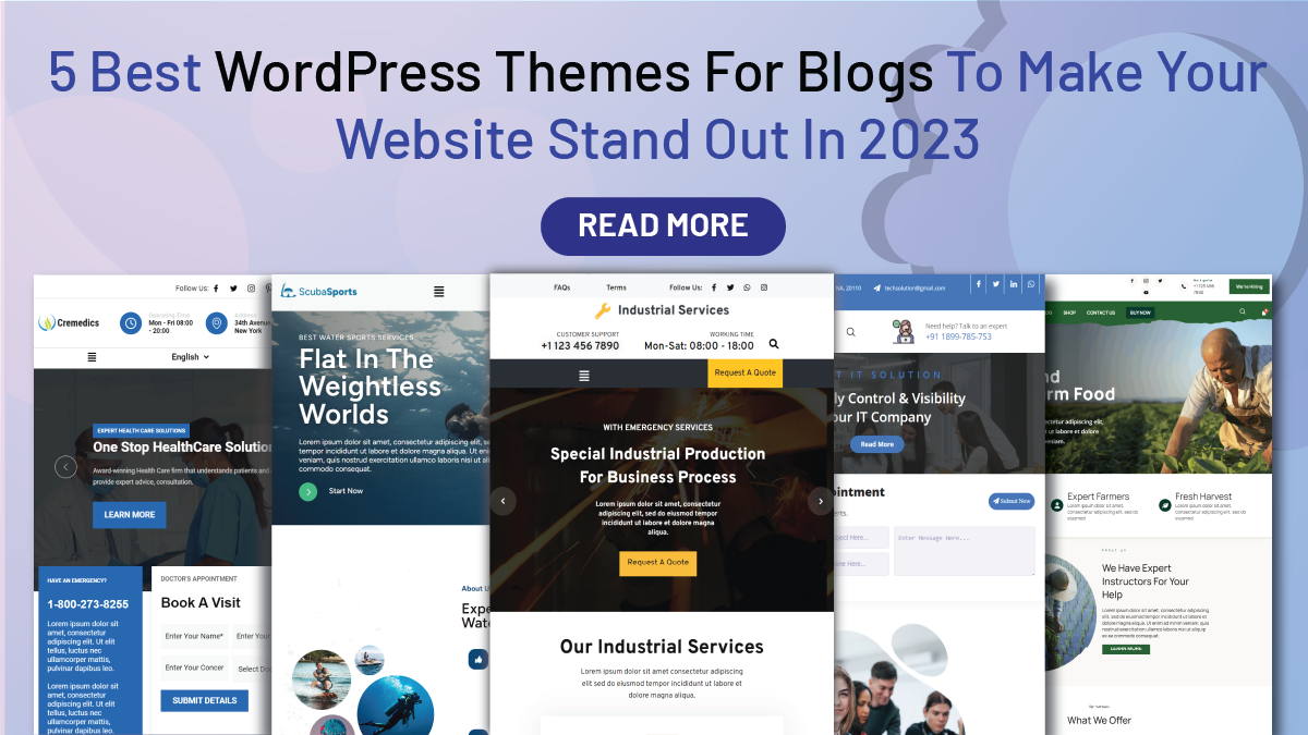 Funblog Themes 5 Best WordPress Themes for Blogs To Make Your Website Stand Out in 2023