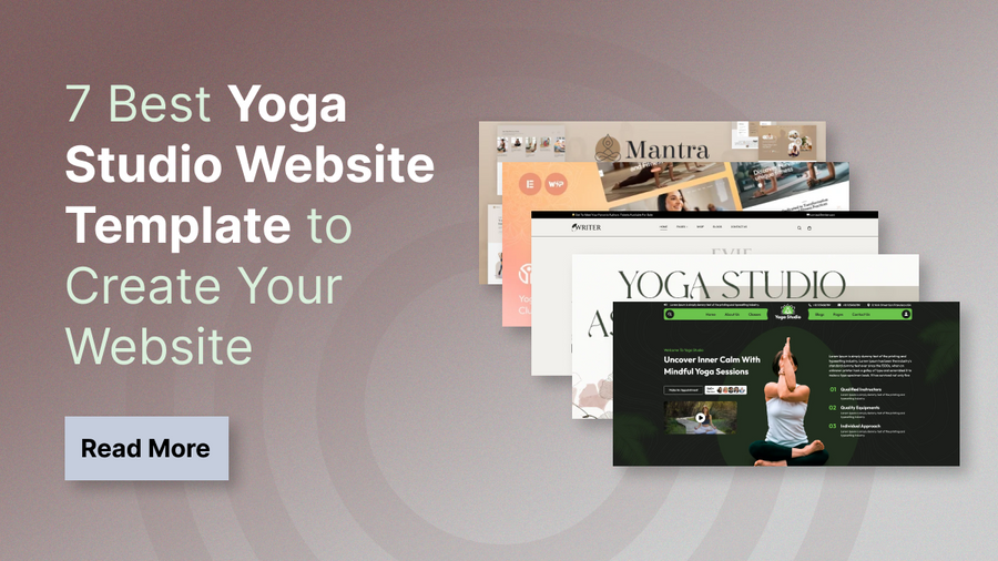 7 Best Yoga Studio Website Template to Create Your Website