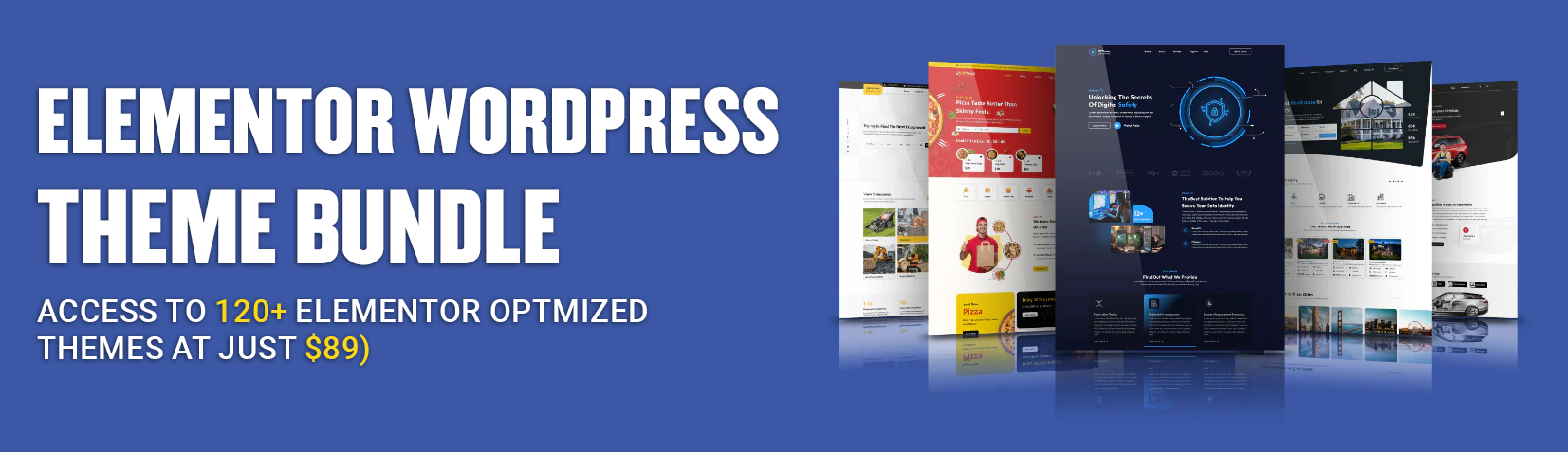 Elementor WordPress Theme Bundle (120+ Themes)