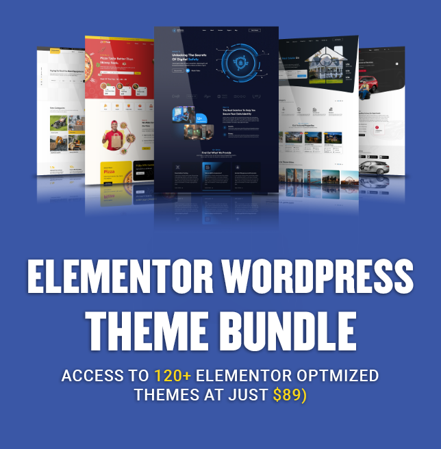 Elementor WordPress Theme Bundle (120+ Themes)