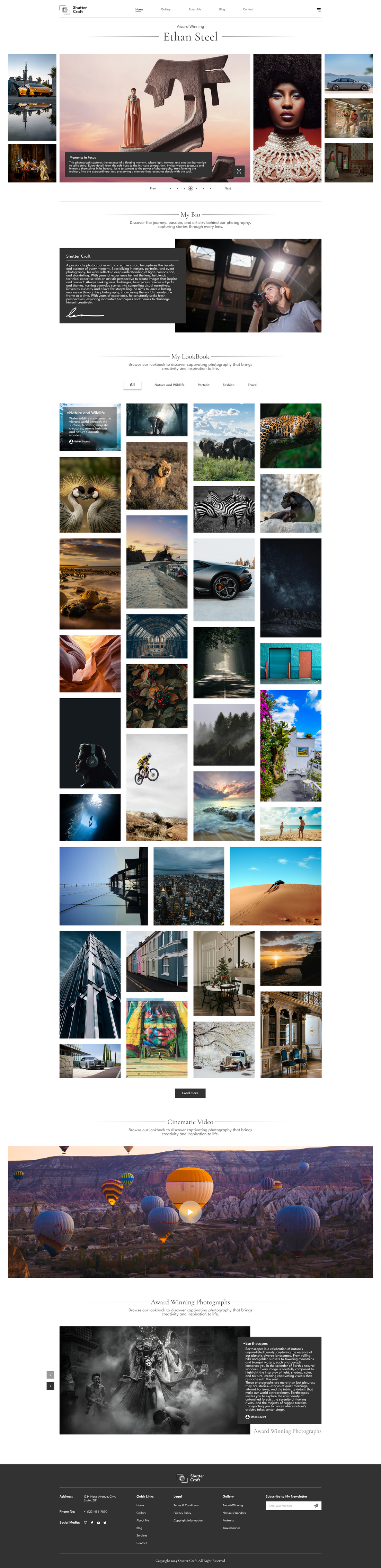 Image Gallery WordPress Theme : Showcase Your Creative Works