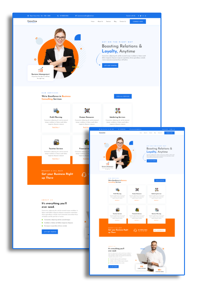Free Business WordPress Theme