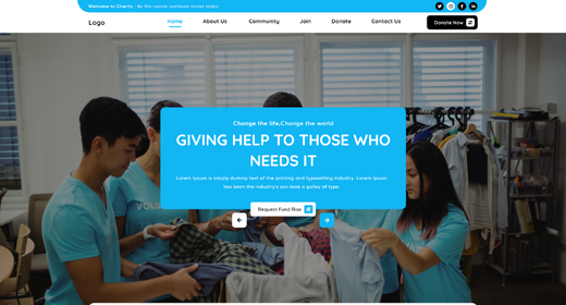 Charity Wordpress Theme