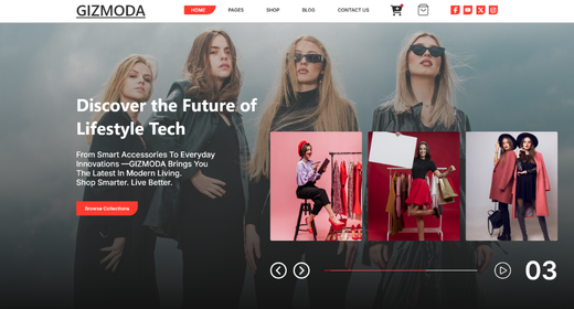 Clothing Brand WordPress Theme Icon