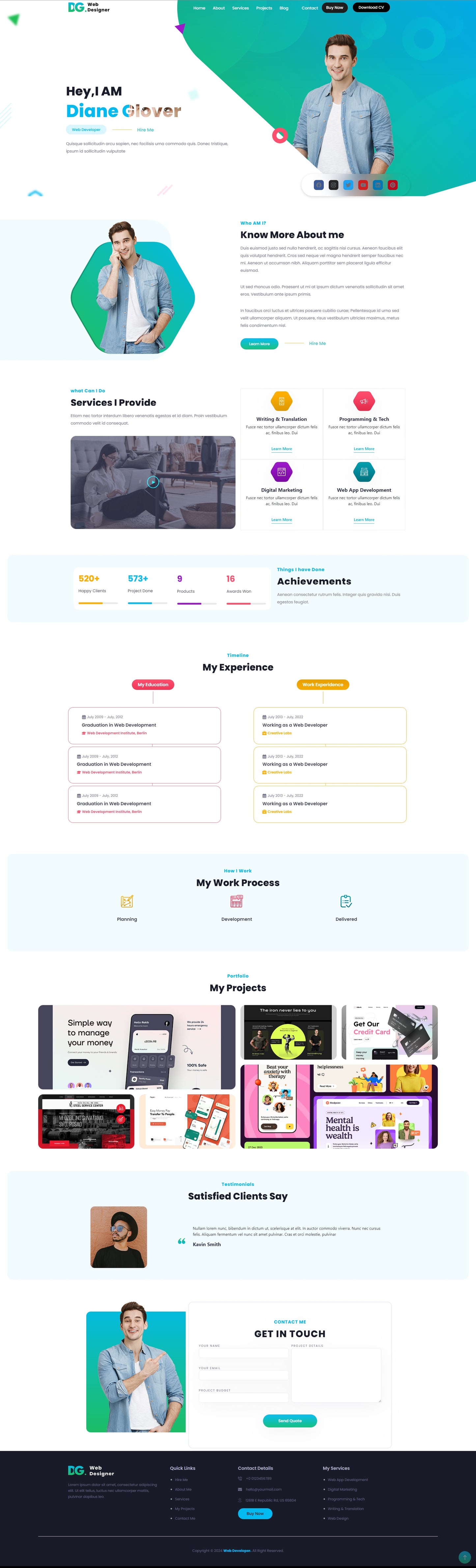 Designer WordPress Theme