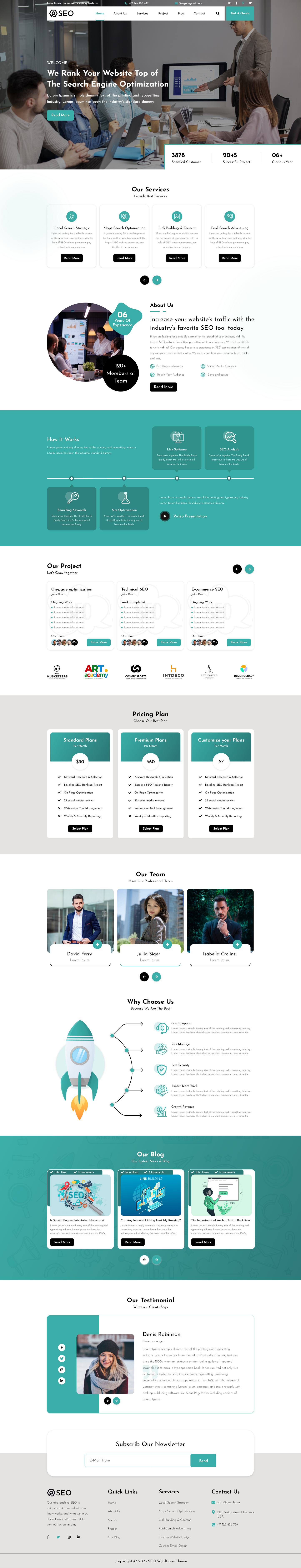 Digital Agency WordPress Theme