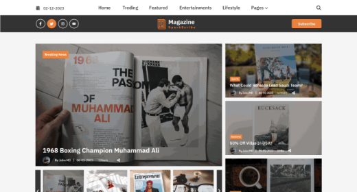 Magazine Wordpress Theme
