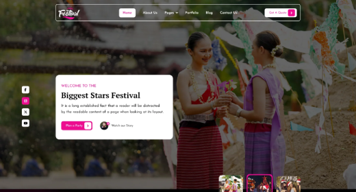 Festival WordPress Theme Icon