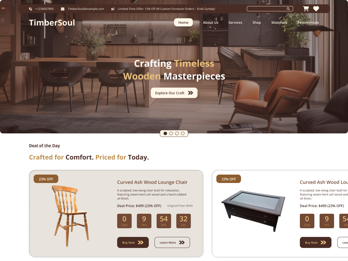 Free Carpente Services  WordPres Theme
