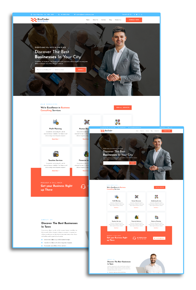 Free Directory WordPress Theme