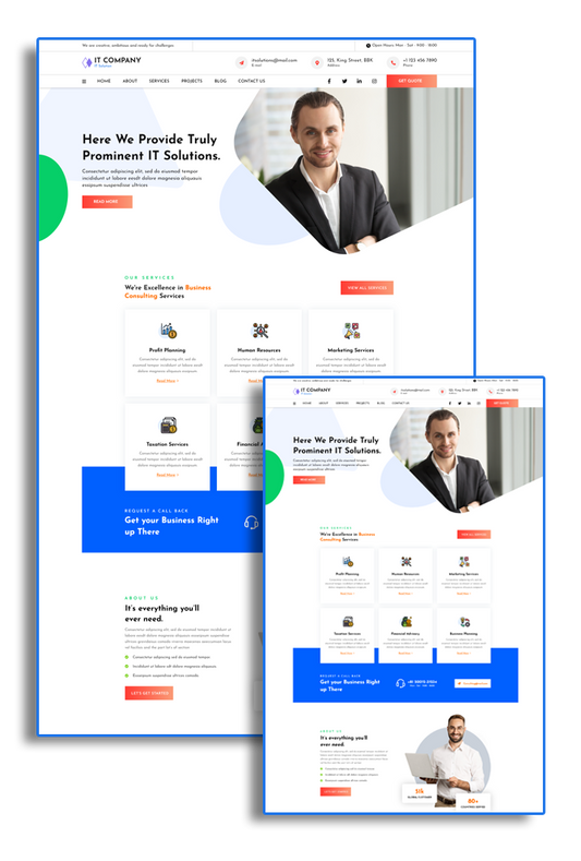 Free Startup WordPress Theme