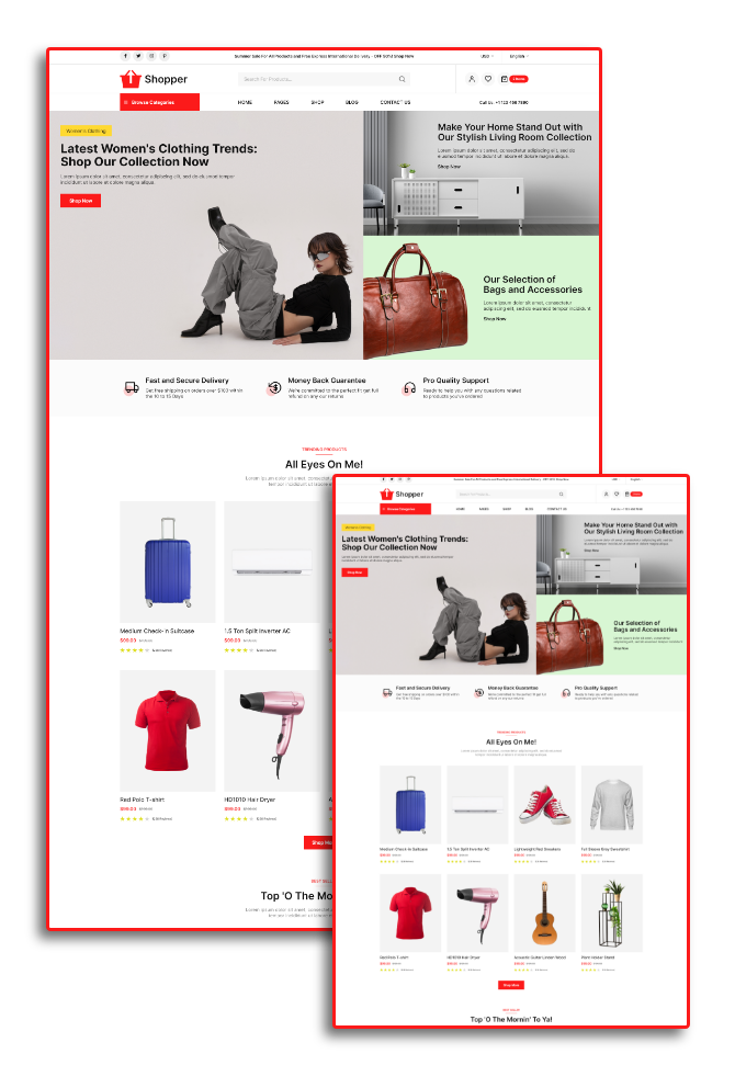 Free Storefront WordPress Theme