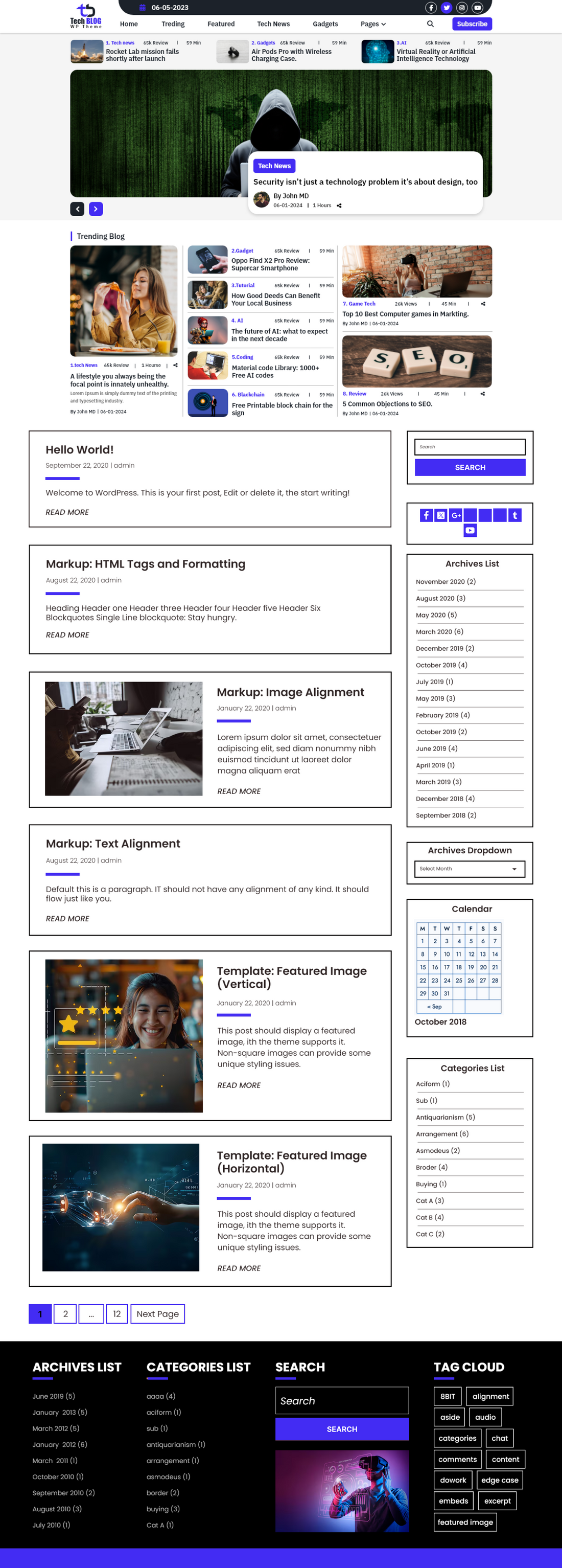 Free Tech Review Wordpress Theme| Perfect For Gadget Reviews
