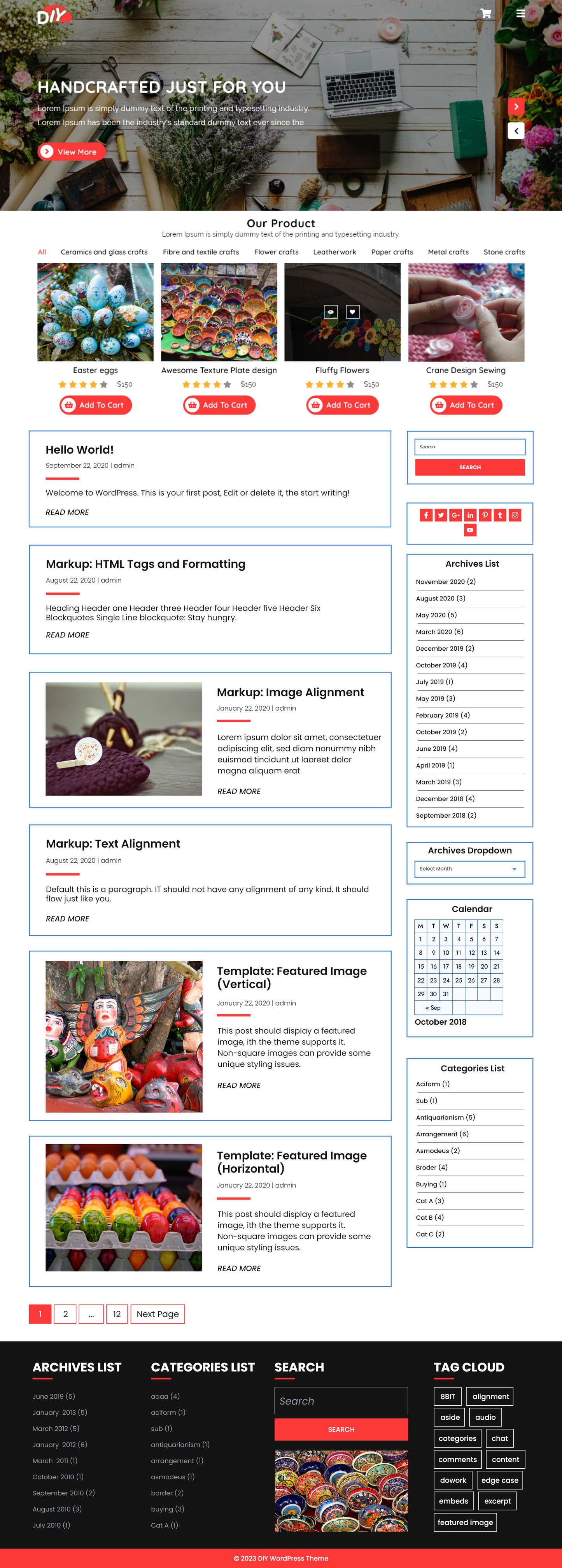 Free Tutorials WordPress Theme