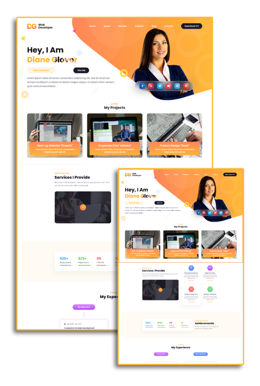 Free Web Agency WordPress Theme