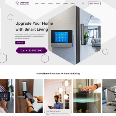Home Automation WordPress Theme Icon