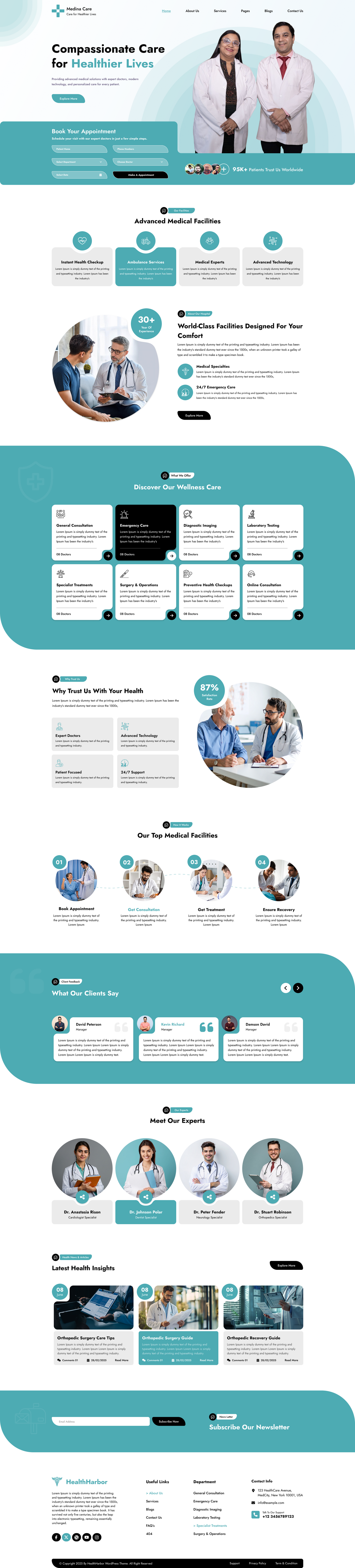 Medical WordPress Theme