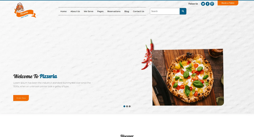 Pizza WordPress Theme