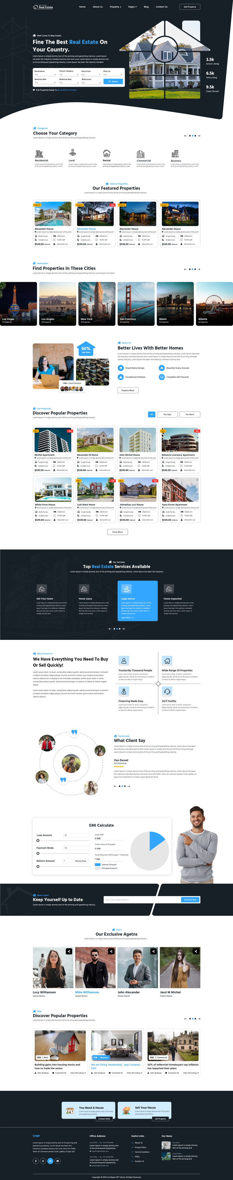 Property Listing WordPress Theme