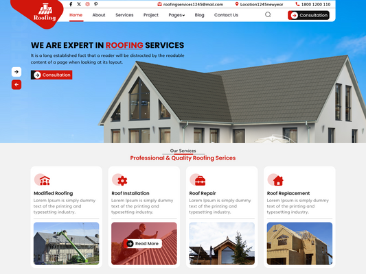 Roofing Specialist Icon