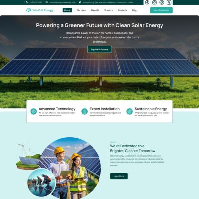 Solar Energy WordPress Theme Icon